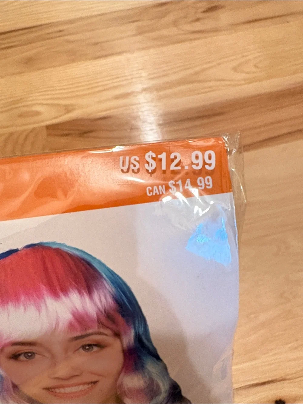 Celebrate It Pastel Pink, Blue & Purple Long Wavy Wig